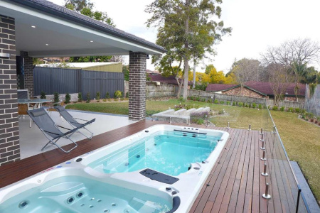 Плавательный спа бассейн Vortex Spas Hydrozone PRO Плавательный спа бассейн Vortex Spas Hydrozone PRO